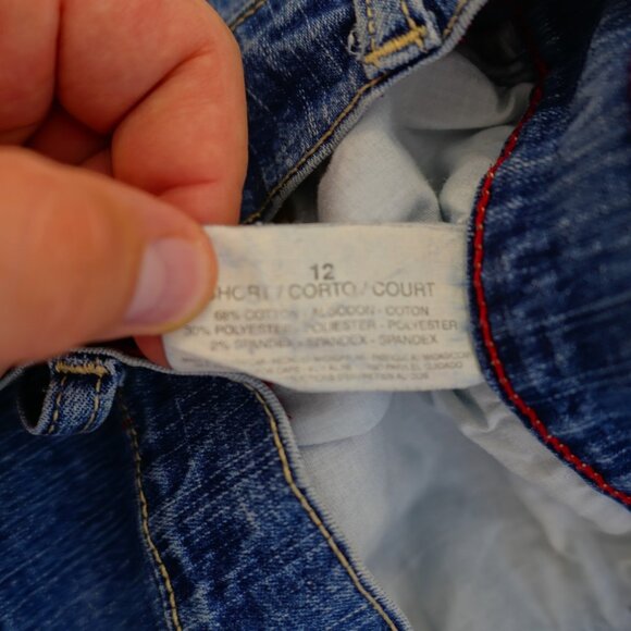 Gloria Vanderbilt Jeans Blue Denim -12 Short- 31 / 30 Mid Rise - Picture 9 of 9